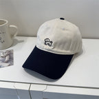 Men's Casual Dog-Embroidered Cap