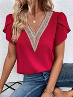 Women's Blouse with Lace