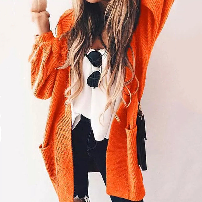 Women's Cozy Cardigan with Comfortable Pockets