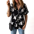 Women's Floral Design Blouse