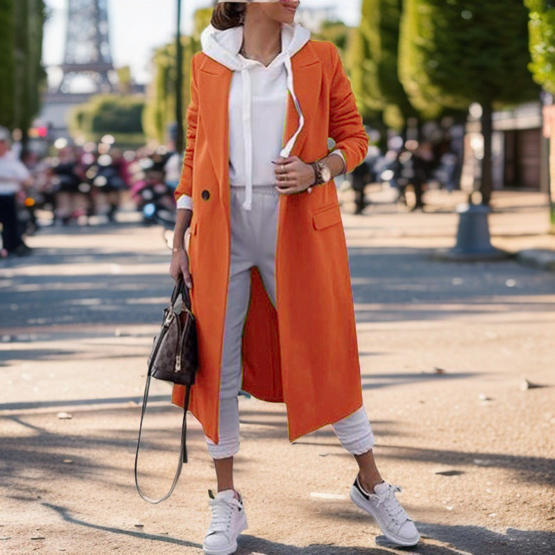 Women's Elegant Longline Blazer