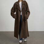 Elegant Trench Coat with Adjustable Belt
