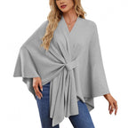 Women's Fashionable Wrap Coat with Trendy Design