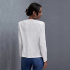 Women's Elegant Blazer with Pockets