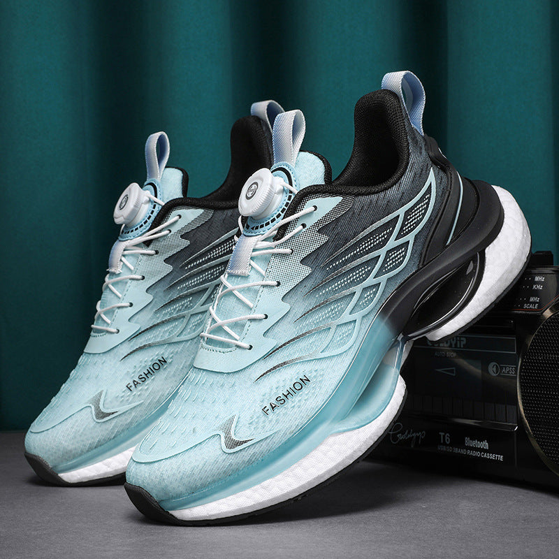 Women's Breathable Running Shoes with Quick-Lace System and Cushioned Sole