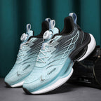 Women's Breathable Running Shoes with Quick-Lace System and Cushioned Sole