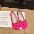 Women's Ballet Flats with Decorative Bow