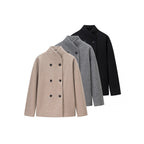 Elegant Double-Breasted Jacket