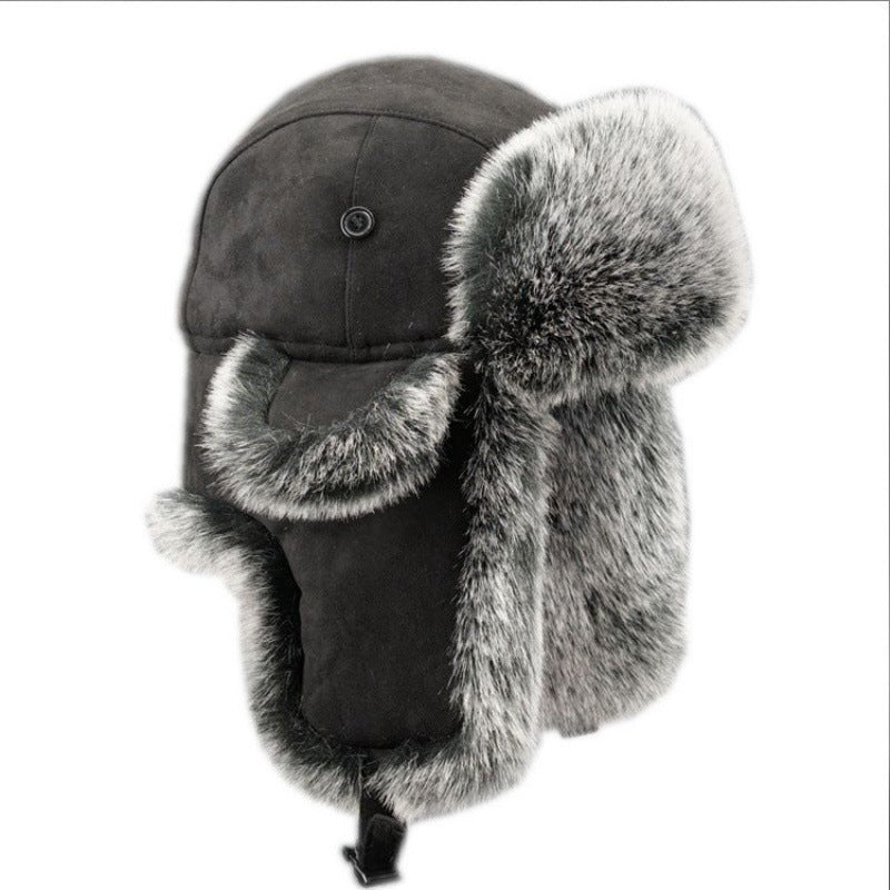Women's Warm Faux Fur Hat with Ear Flaps