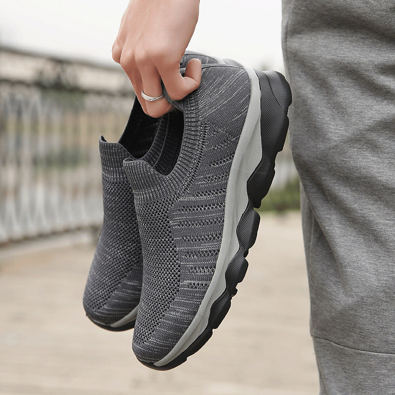 Women's Breathable Slip-On Sneakers with Flexible Sole