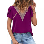 Women's Blouse with Lace