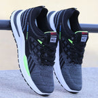 Women's Breathable Running Shoes with Elastic Sole Construction