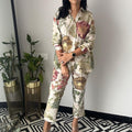 Women's Floral Pajama Set