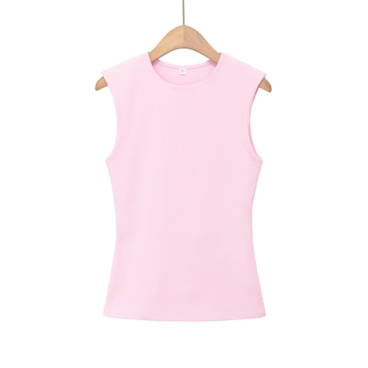 Women's Sleeveless Top with Modern Cut and Form-Fitting Design