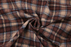 Women's Plaid Overshirt in Casual Cut with Oversized Sleeves