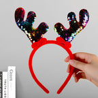 Festive Reindeer Antler Headband