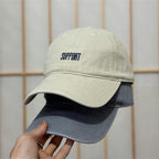 Men's Supportive Embroidered Cotton Baseball Cap