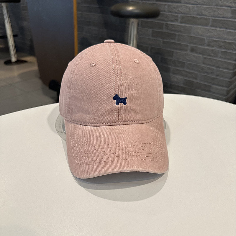 Men's Casual Embroidered Cotton Cap