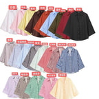 Women's Shirt Blouse with Casual Cut and Elegant 3/4 Sleeves