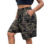 Women's Casual Pants in Modern Camouflage