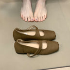 Women's Ballet Flats with Elastic Strap