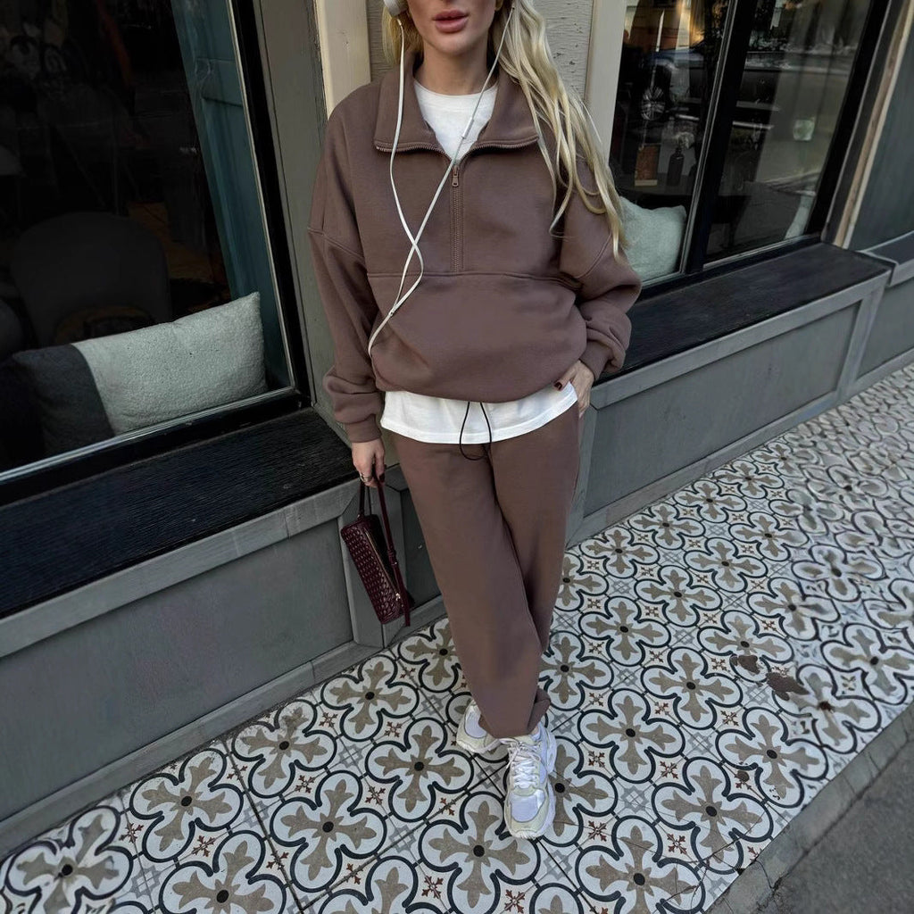 Women's Basic Oversized Lounge Set