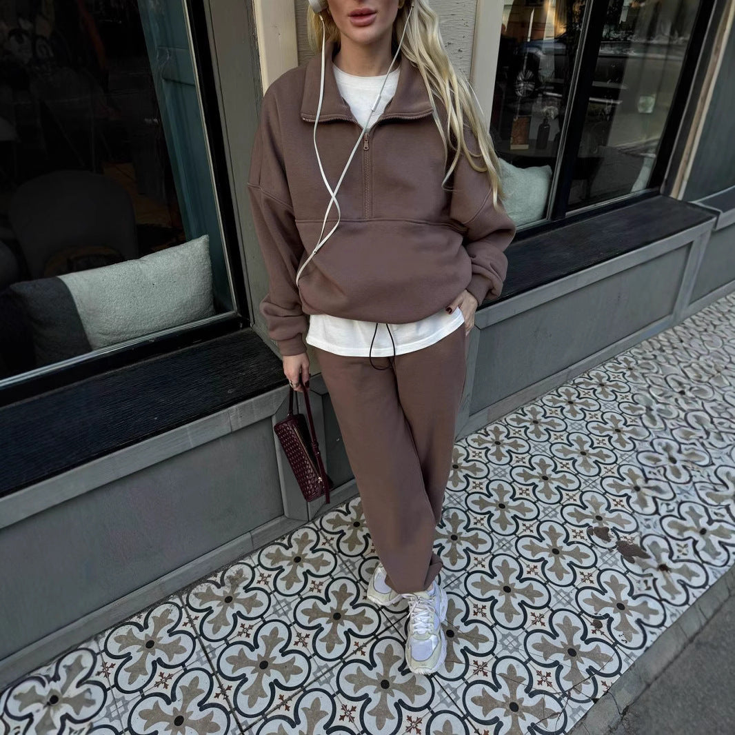 Women's Basic Oversized Lounge Set