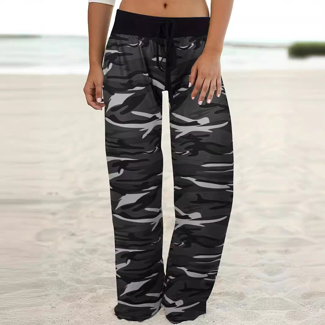 Women's Modern Camouflage Casual Pants