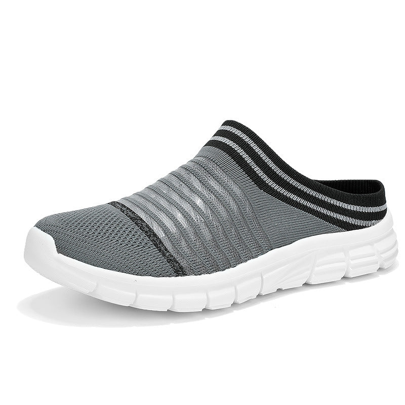 Women's Breathable Slip-On Sneakers with Elastic Design and Flexible Sole