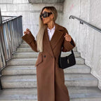 Women's Elegant Oversized Wool Coat