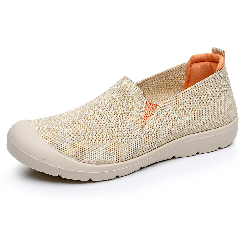 Women's Breathable Slip-On Sneakers with Flexible Fit
