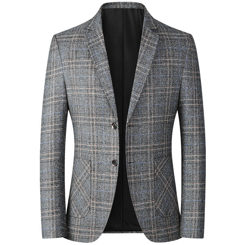 Women's Elegant Plaid Blazer