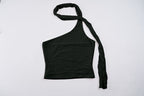 Women's Asymmetrical Neck Detail Top