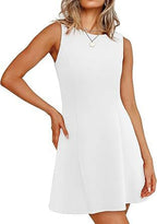 Sleeveless A-Line Dress