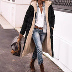 Women's Long Padded Winter Jacket with Luxurious Lining