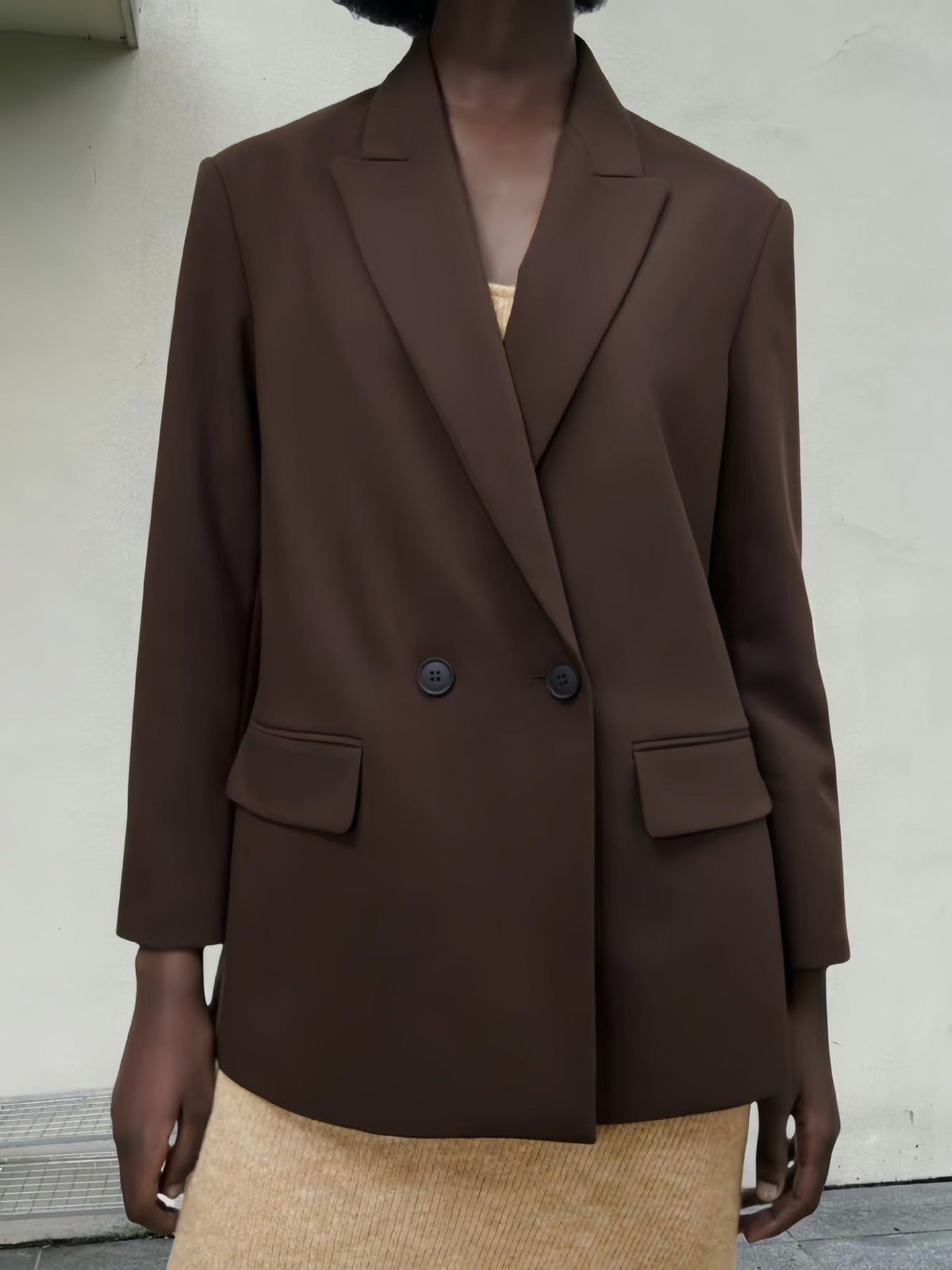 Elegant Double-Breasted Blazer