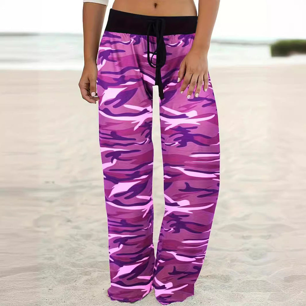 Women's Modern Camouflage Casual Pants