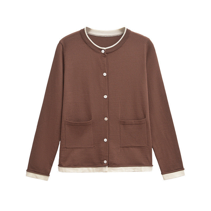 Women's Comfortable Cardigan with Pockets