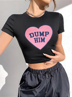 Women's Statement Crop T-Shirt