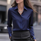 Classic Women's Long-Sleeve Blouse