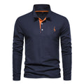 Men's Breathable Cotton Polo Shirt