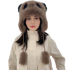 Cozy Panda Hat with Trendy Ears