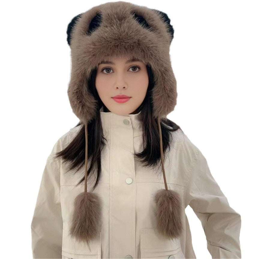 Cozy Panda Hat with Trendy Ears