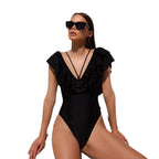 Women's Ruffled Swimsuit