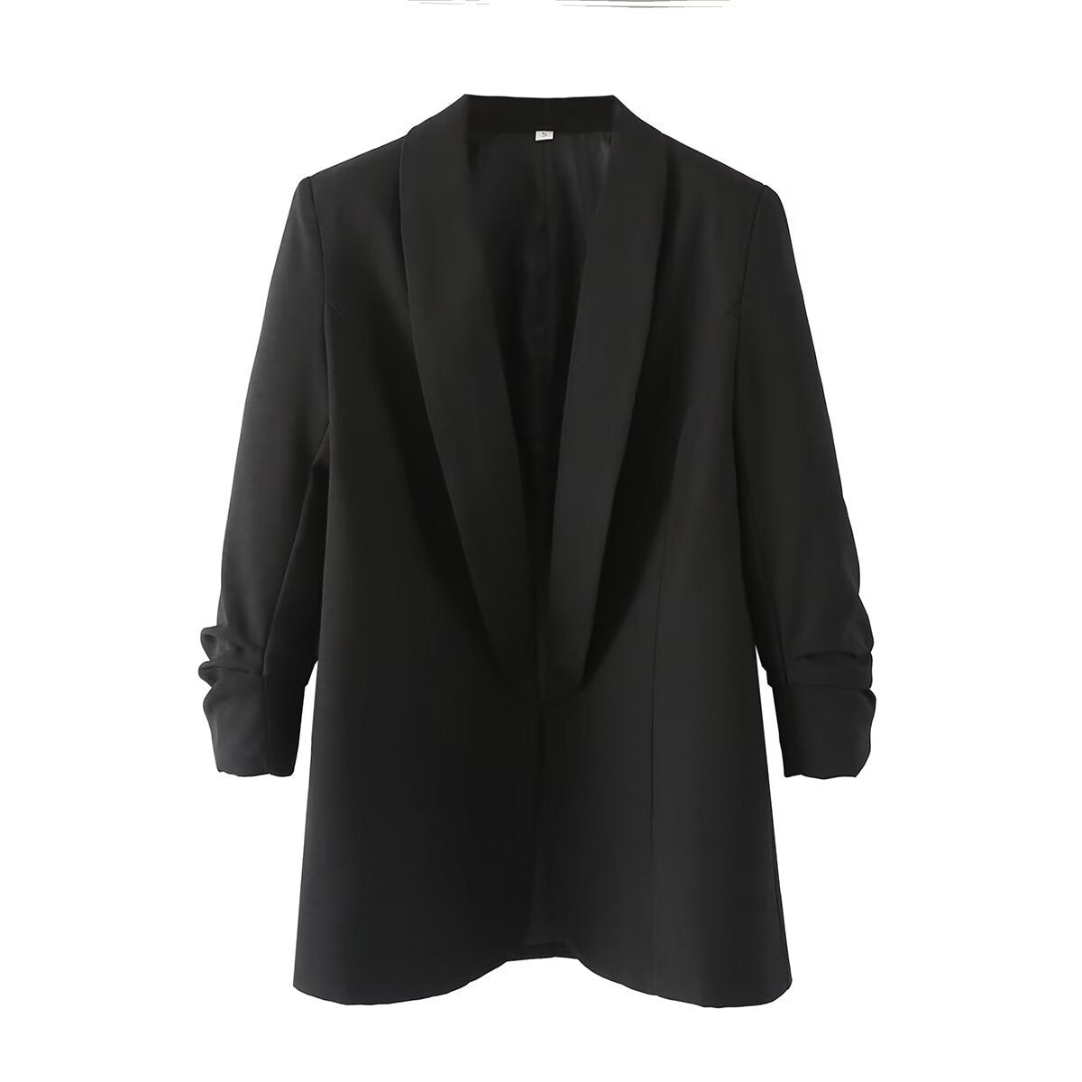 Women's Elegant Blazer with Modern Cut and Pockets