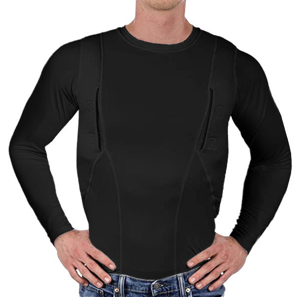 Women's Functional Long-Sleeve Shirt with Integrated Support Elements