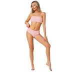 Women's High-Waisted Bandeau Bikini
