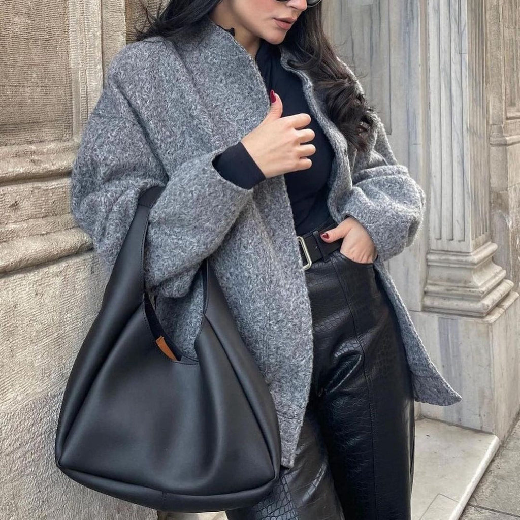 Women's Elegant Open-Front Cardigan