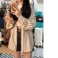 Striped Oversized Blouse