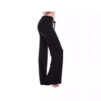 Women's Comfortable Casual Pants with Side Pockets and Elastic Waist